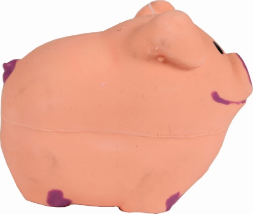 Li'l Pals Squeaky Latex Pig Toy