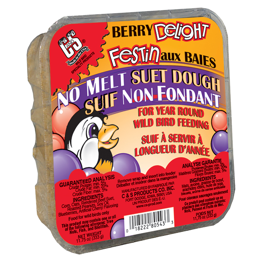 C&amp;S Berry Delight Suet (11.75 oz)