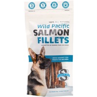 Wild Pacific Salmon Fillets for Big Dogs (65g)
