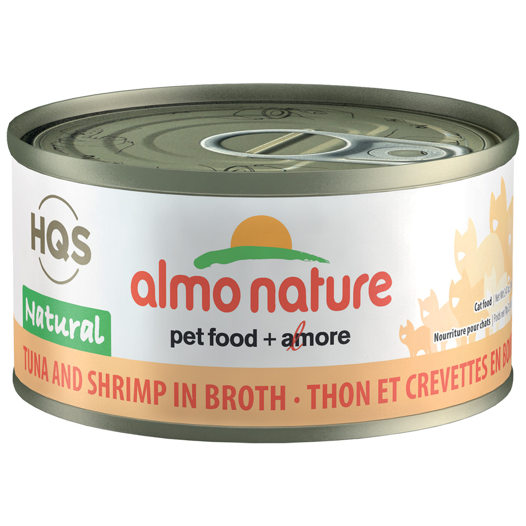 ALMO Natural Tuna &amp; Shrimp in Broth (70g)