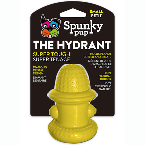 Spunky Pup The Hydrant Rubber Dog Toy
