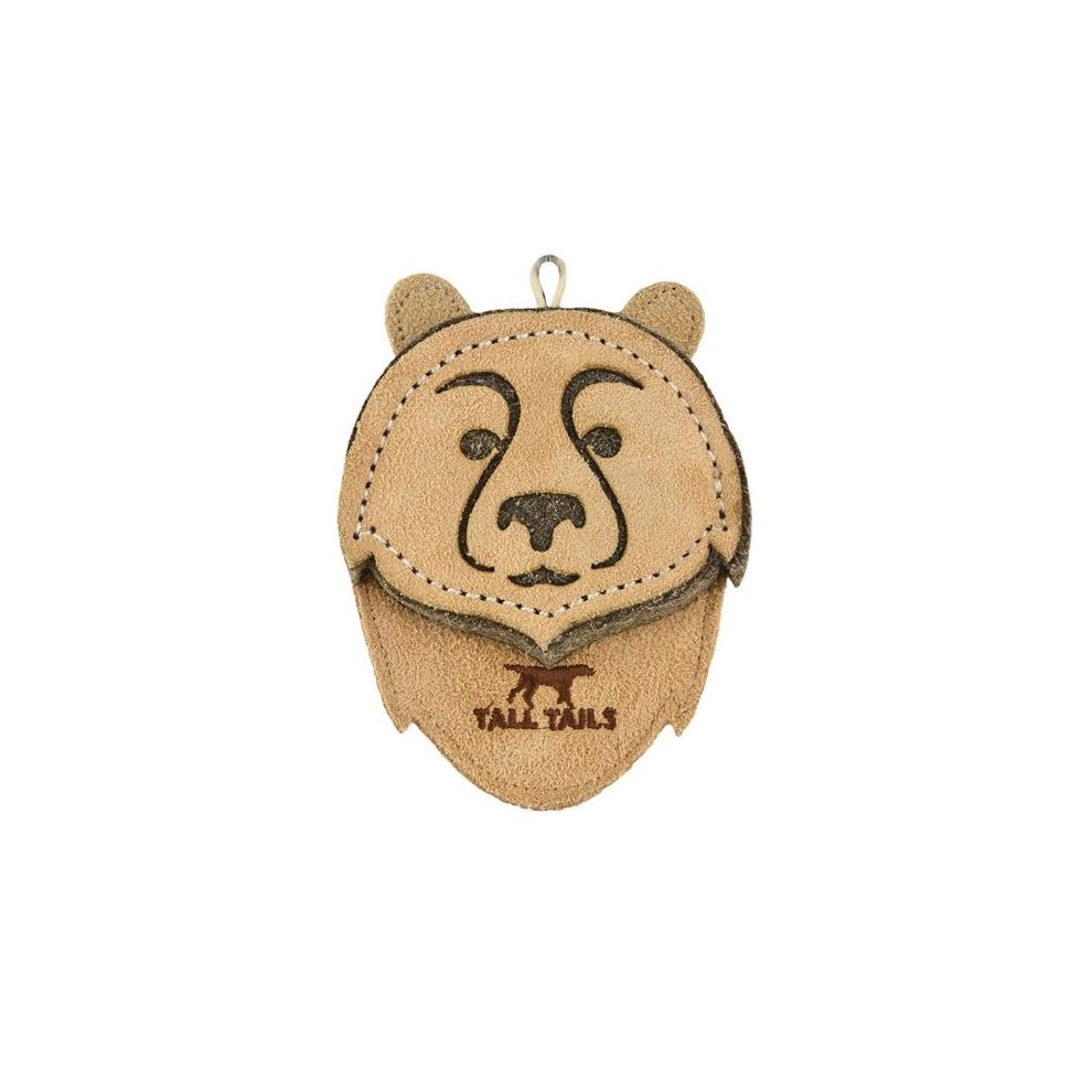 Tall Tails Natural Leather Bear Chew (4&quot;)