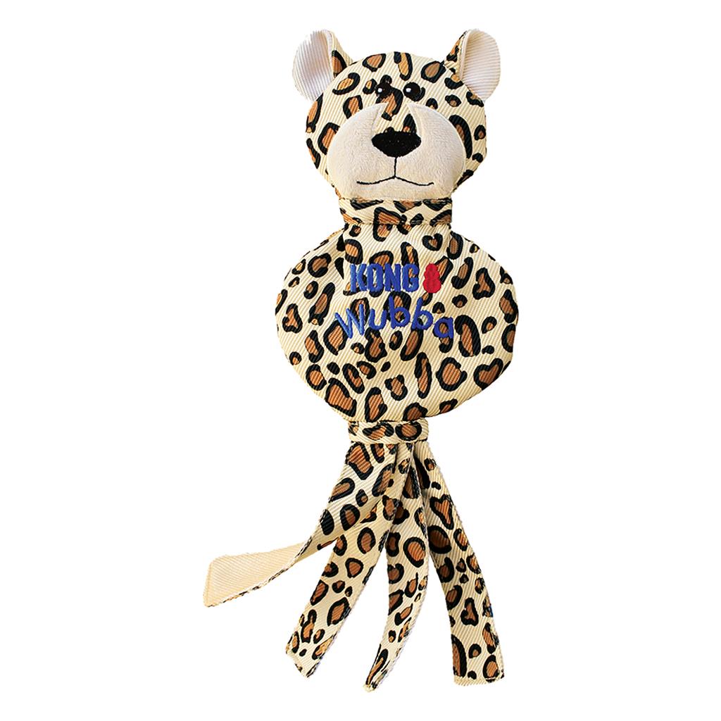 Kong Wubba No-Stuff Cheetah (Large)