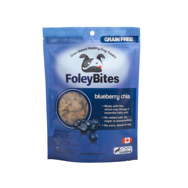 FoleyBites Grain-Free Blueberry Chia (14.1oz)