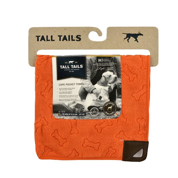 Tall Tails Cape Towel with Pockets (20&quot; x 20&quot;)