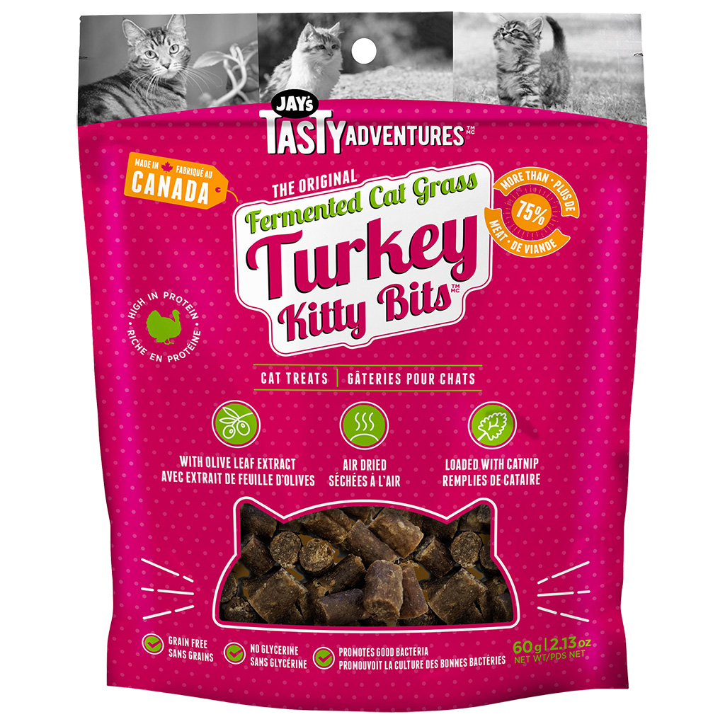 Jay's Kitty Bits Turkey Bites (60g)