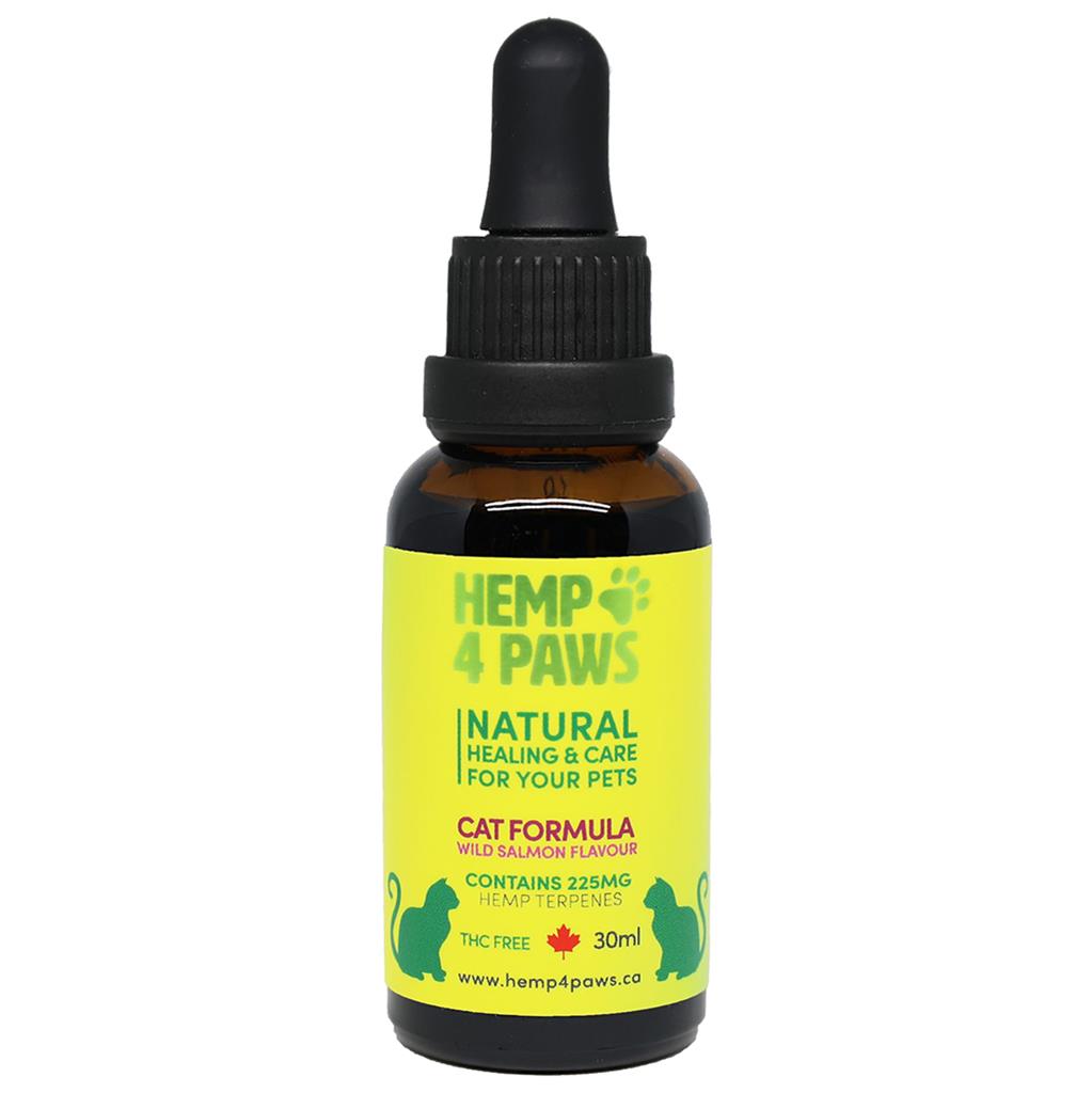 Hemp 4 Tails Hemp Seed Oil Wild Salmon Flavour | Cat (30ml)