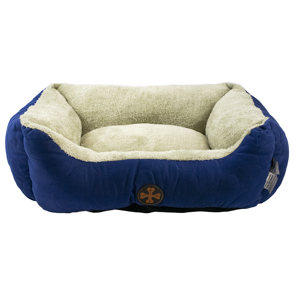 Bones &amp; Arrows Quilted Sherpa Top Lounger Navy (23&quot;)