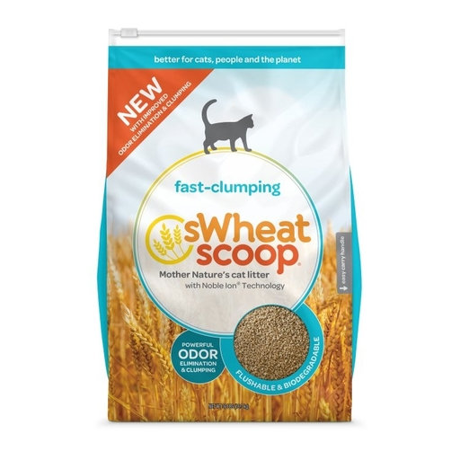 sWheat Scoop Natural Wheat Cat Litter
