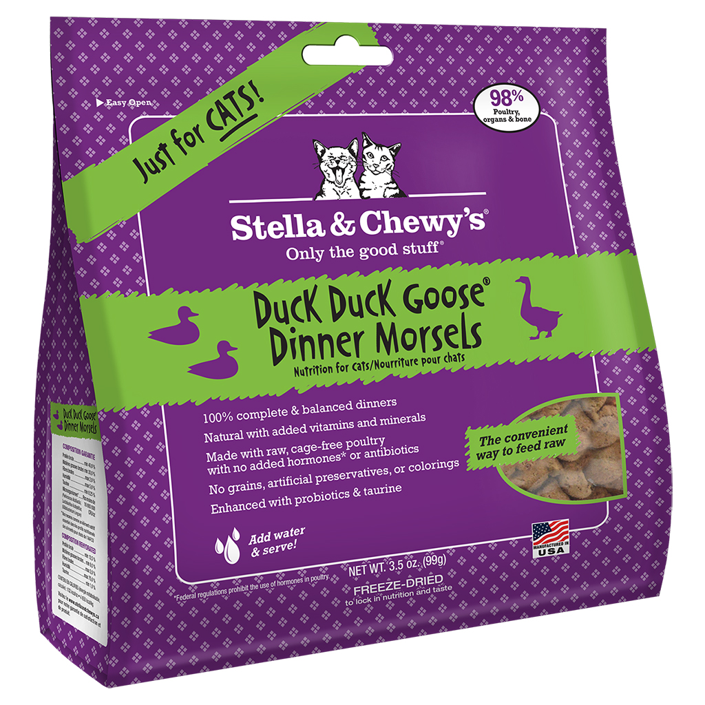 Stella &amp; Chewy's Freeze Dried Dinner Morsels Duck/Goose | Cat