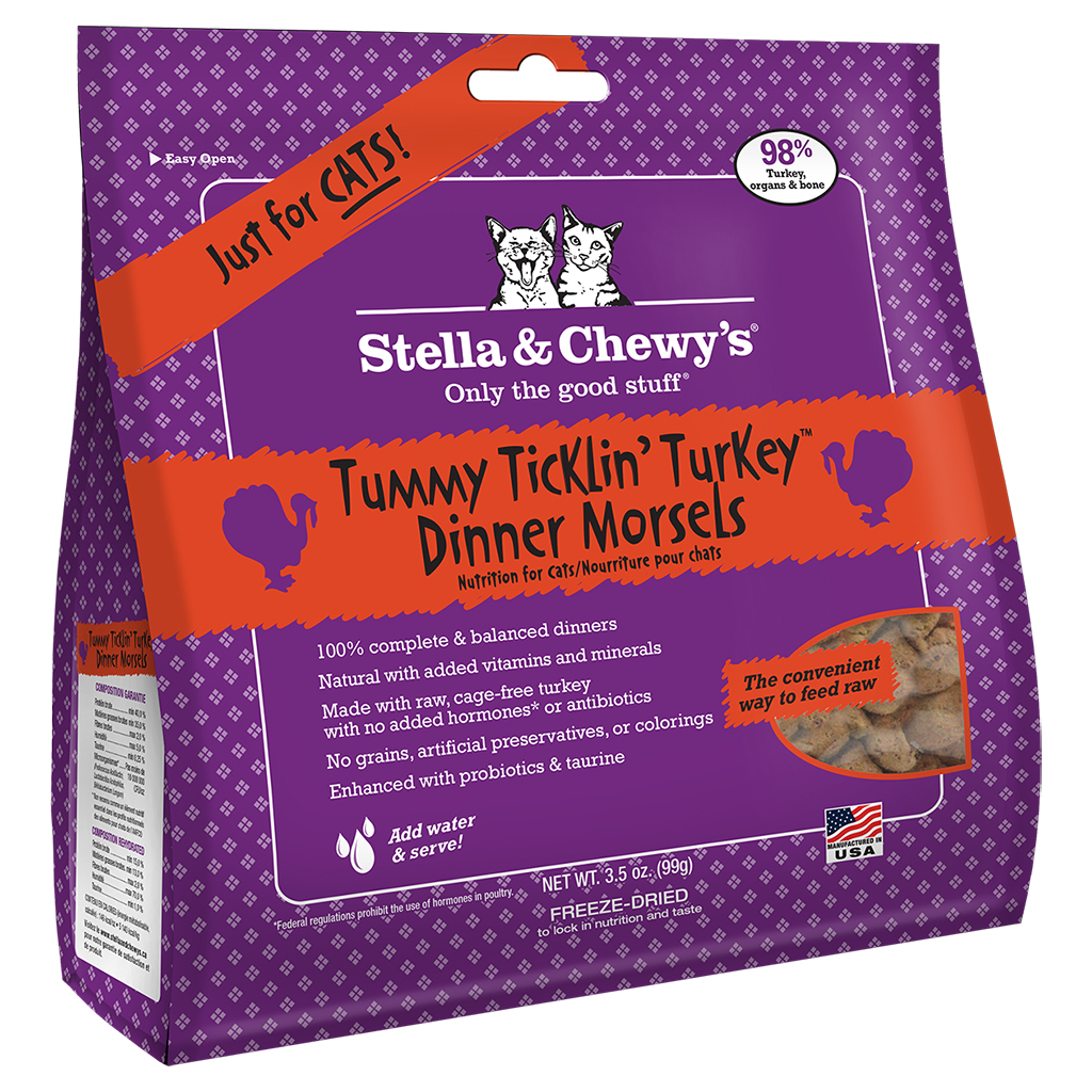 Stella &amp; Chewy's Freeze Dried Dinner Morsels Turkey | Cat