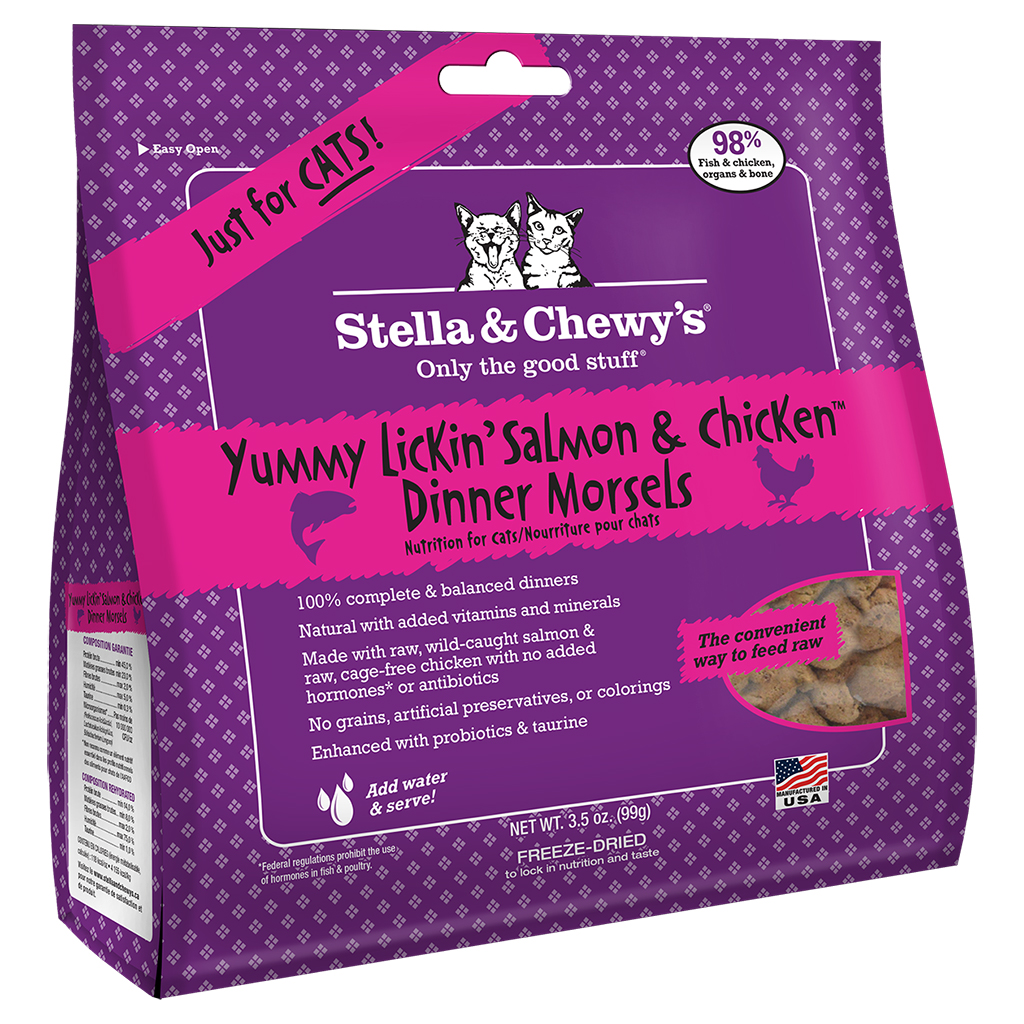 Stella &amp; Chewy's Freeze Dried Dinner Morsels Salmon/Chicken | Cat