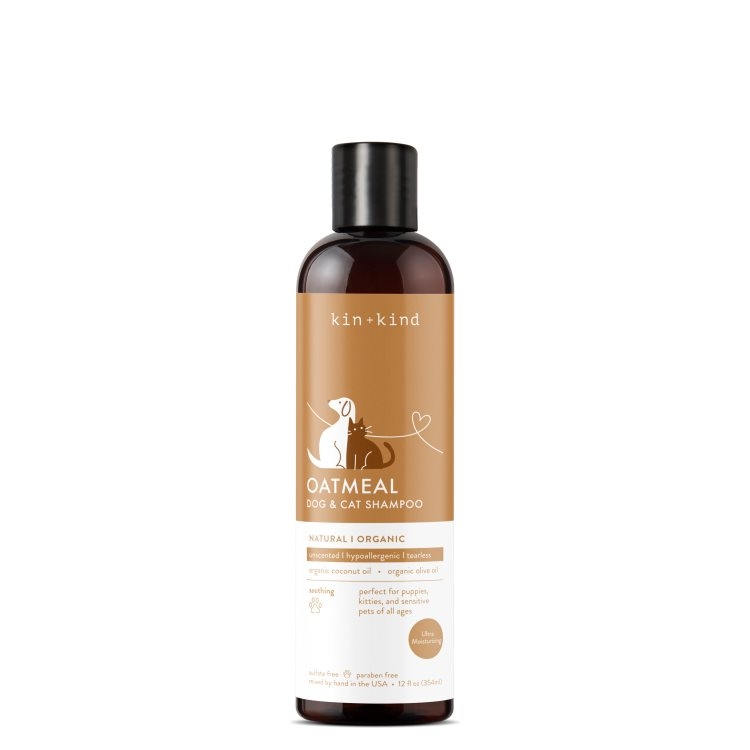 Kin + Kind Oatmeal Dog &amp; Cat Shampoo (12oz)