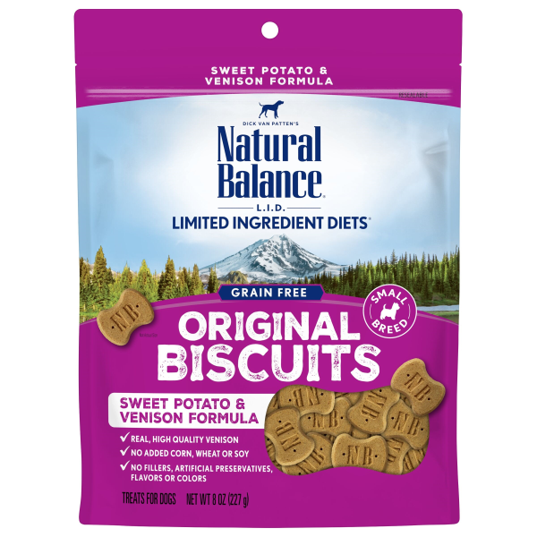 Limited Ingredient Venison &amp; Sweet Potato Small Breed Treats (8oz)