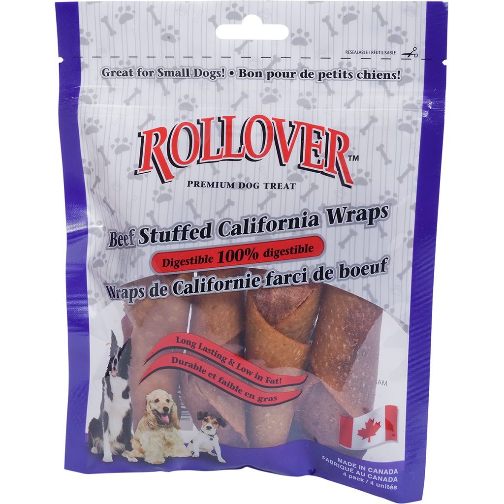 Rollover Beef Stuffed California Wraps (4pk)