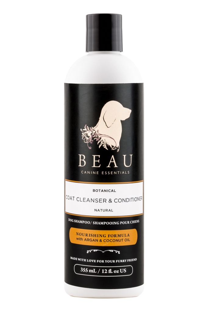 Beau Coat Cleanser &amp; Conditioner - Nourishing Formula (12oz)