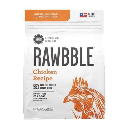 Bixbi Rawbble Freeze Dried Chicken Recipe | Dog