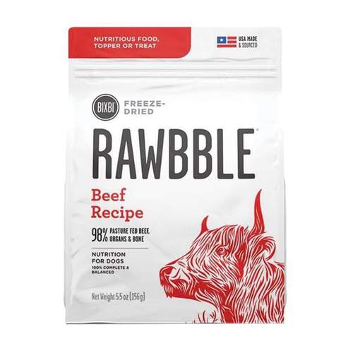 Bixbi Rawbble Freeze Dried Beef Recipe | Dog