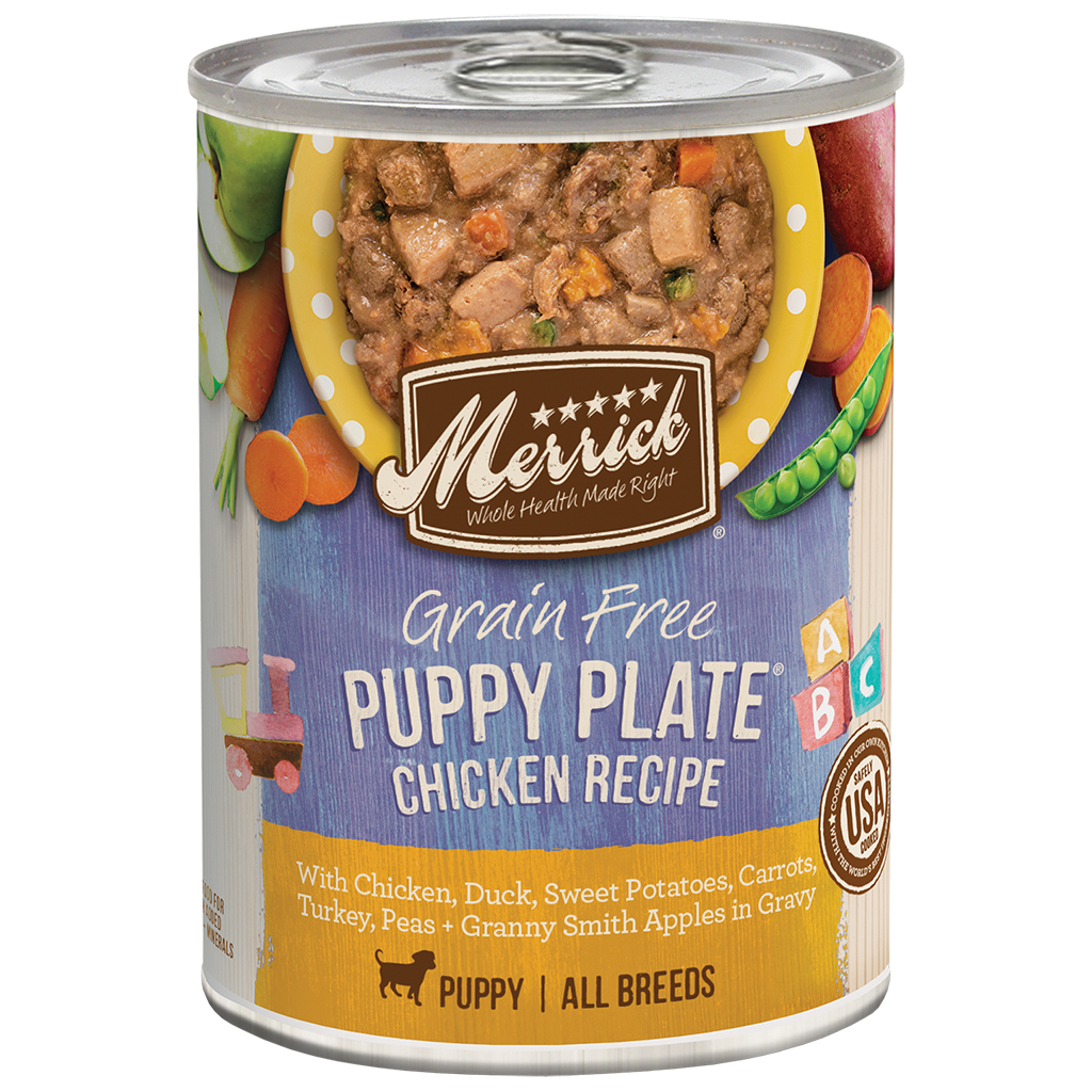 Merrick Chicken Recipe Puppy Plate | Dog (12.7oz)