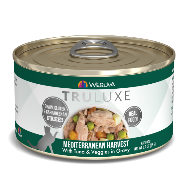 TruLuxe Mediterranean Harvest Tuna/Veggie Gravy | Cat (3oz)