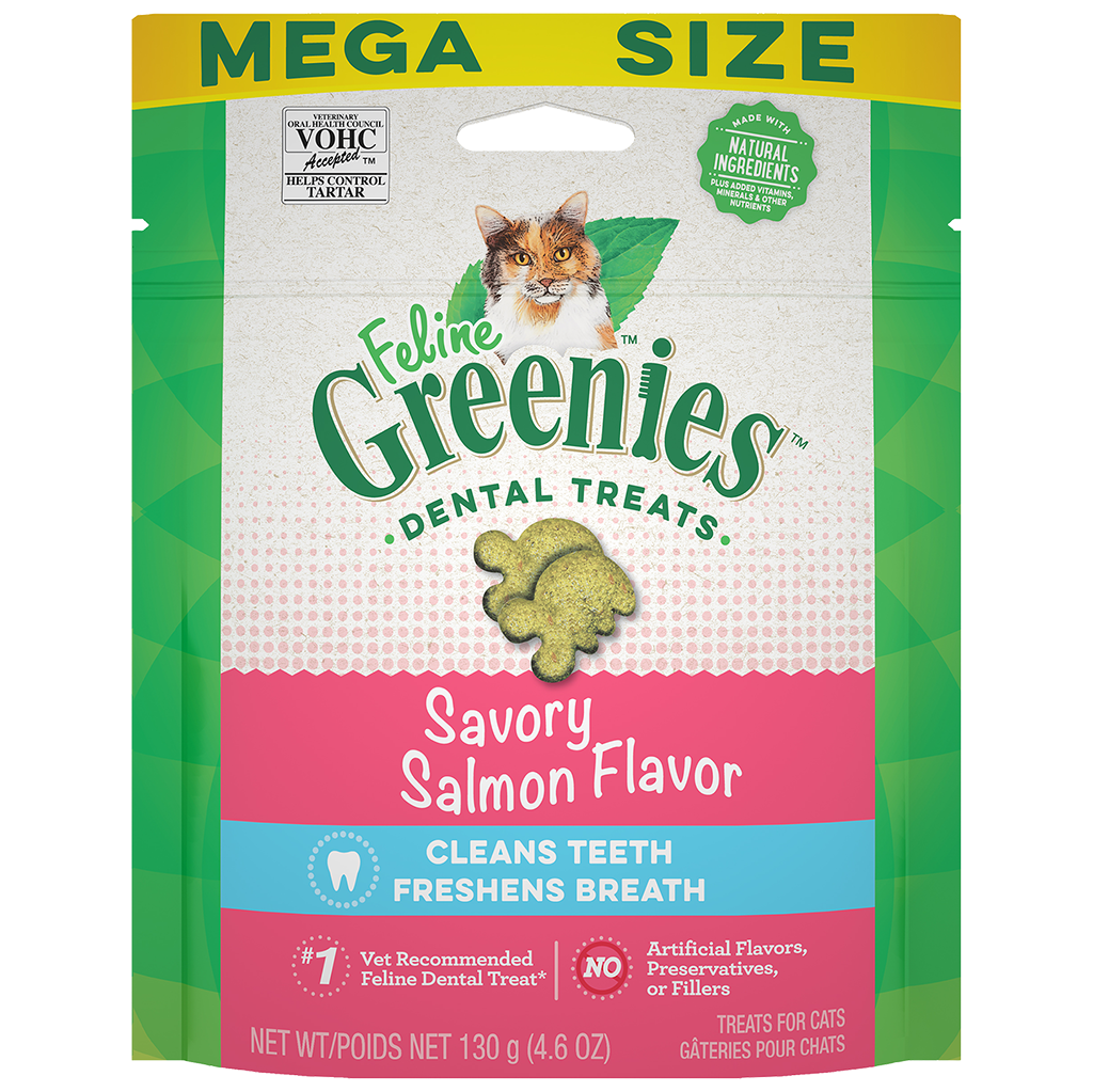 Greenies Dental Salmon Treats | Cat