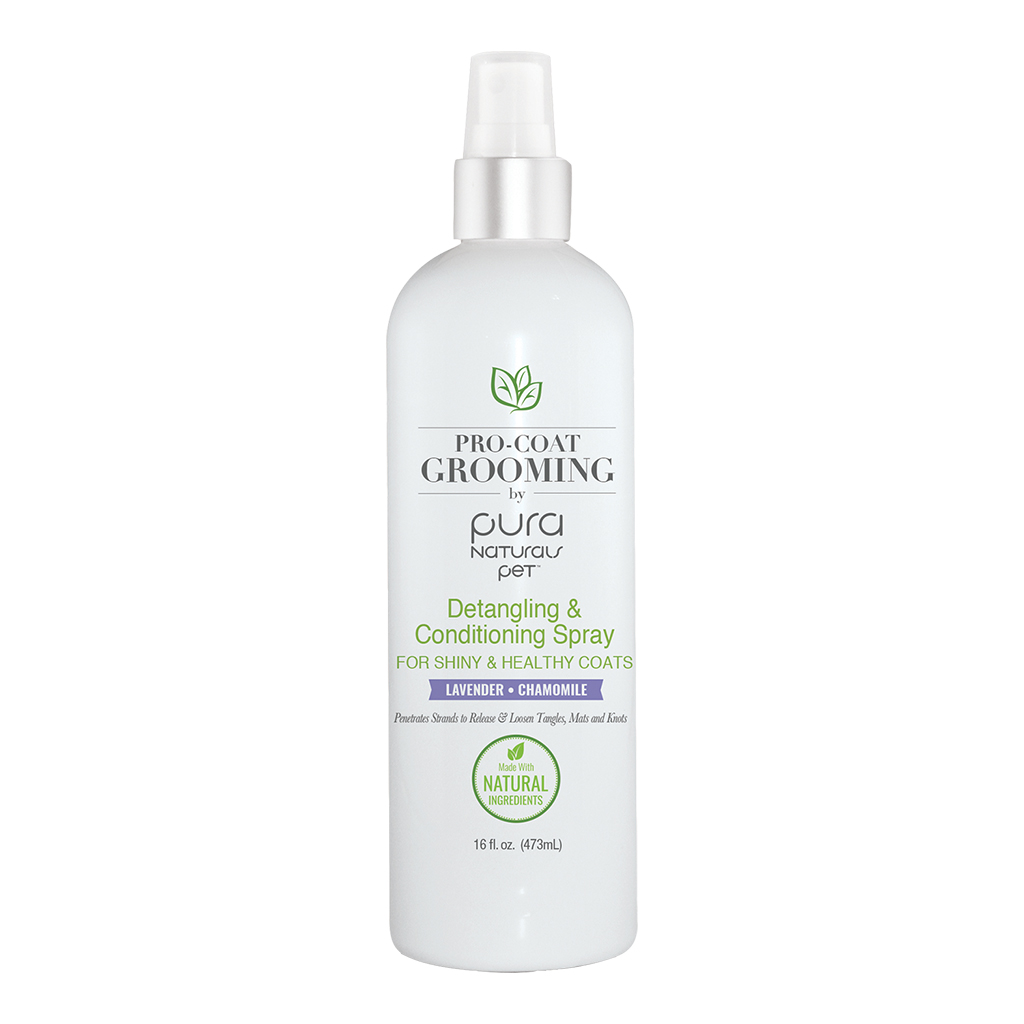 Pura Natural Lavender Detangling &amp; Conditioning Spray (16oz)