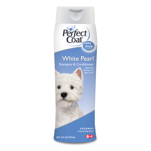 Perfect Coat K9 White Pearl Shampoo/Conditioner Coconut (16oz)