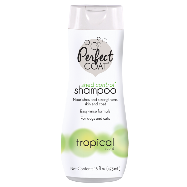 Perfect Coat Shed Control Shampoo Tropical Scent (16oz)