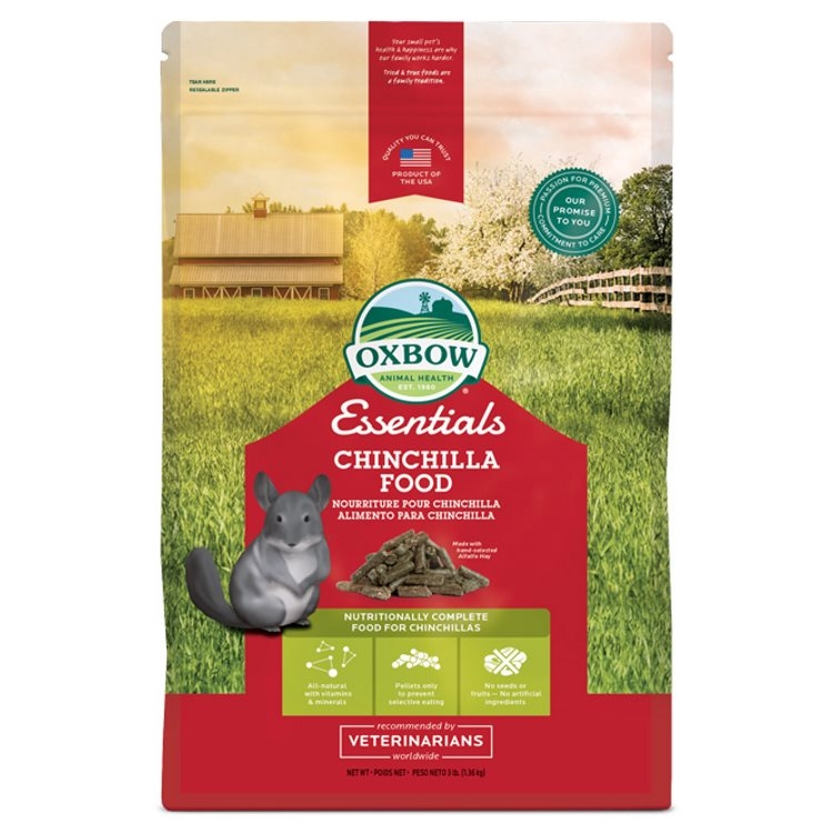 Oxbow Chinchilla Food (1.36kg)