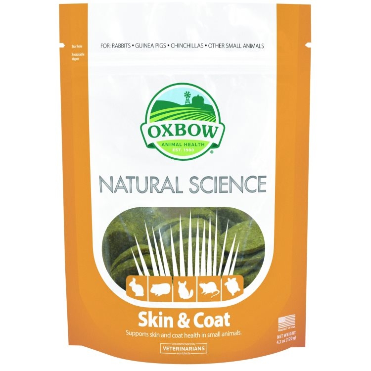 Oxbow Natural Science Skin &amp; Coat Supplement