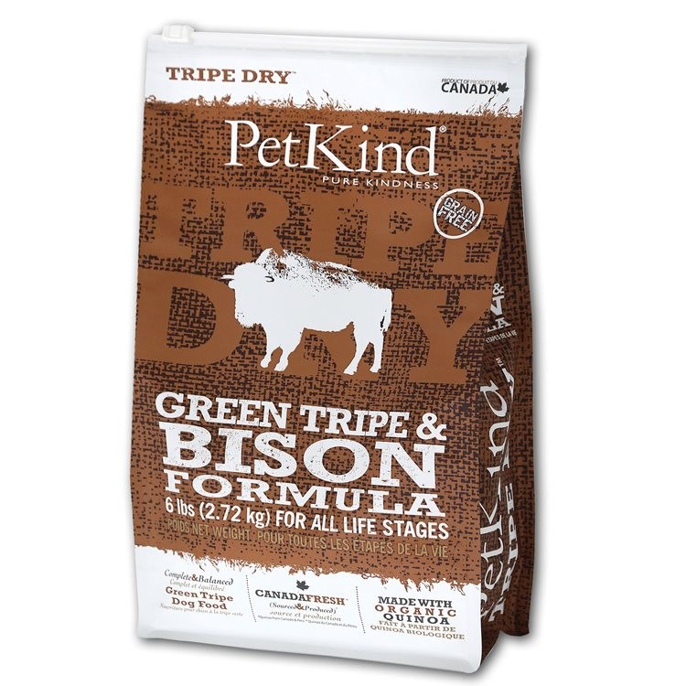PetKind Green Tripe and Bison Formula | Dog