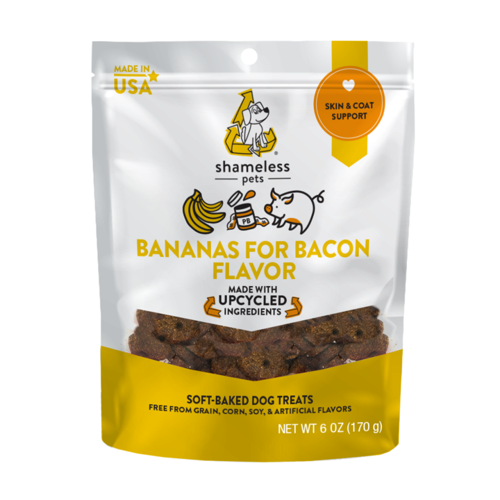 Shameless Pets Upcycled Treats - Bananas for Bacon (170g)
