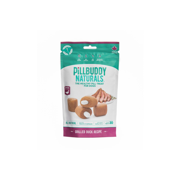 Pill Buddy Naturals Grilled Duck Pockets | Dog (150g)