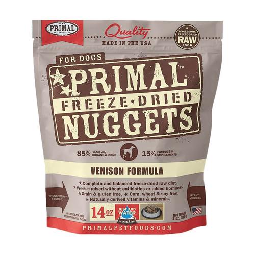 Primal Freeze Dried Nuggets - Venison | Dog (14oz)