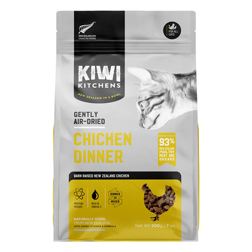 Kiwi Kitchens Gently Air Dried Chicken Dinner | Cat