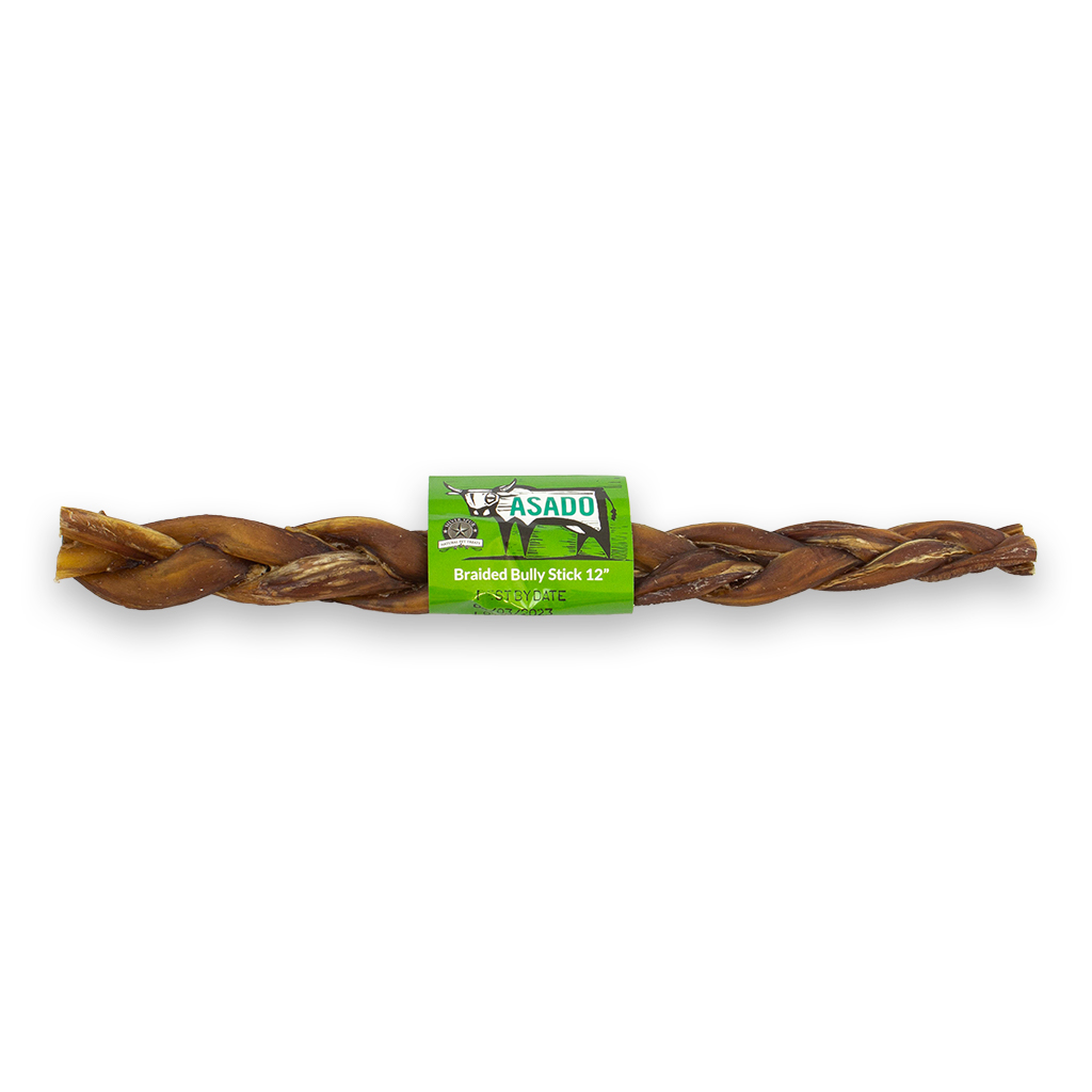 Asado Braided Bully Stick (12&quot;)