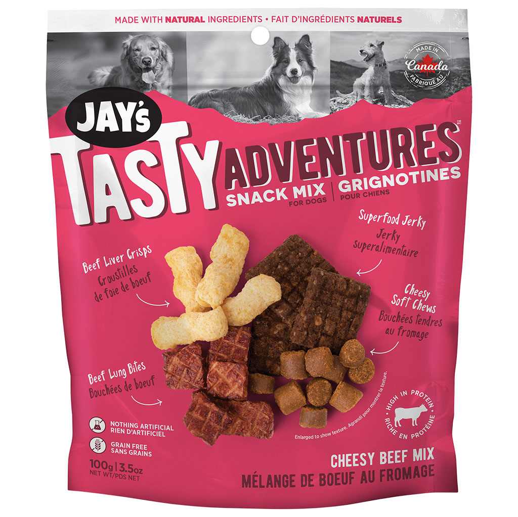 Jay's Cheesy Beef Snack Mix