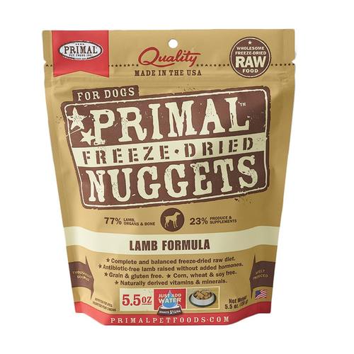 Primal Freeze Dried Nuggets - Lamb (5.5oz)