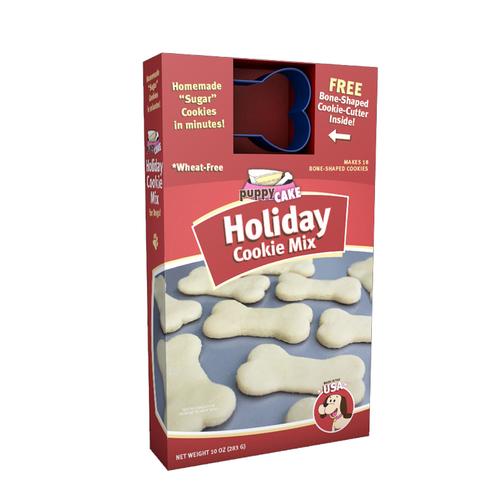 Puppy Cake Holiday Cookie Mix with Cutter