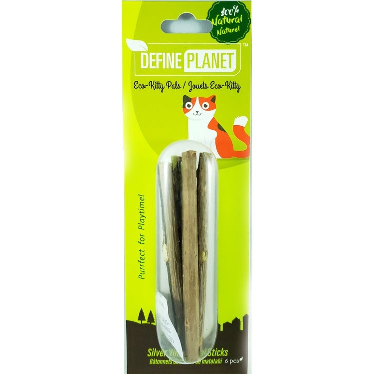 Define Planet Silver Vine Dental Sticks | Cat