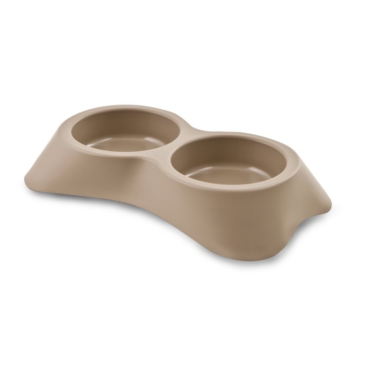 Bergamo Nuvola Doppia Cat Bowl - Mocaccino (2 x 200ml)