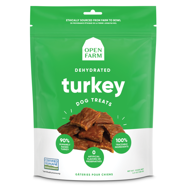 Open Farm Dehydrated Turkey Treats (4.5oz)