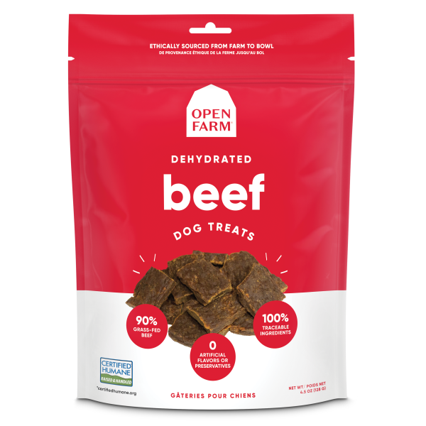 Open Farm Dehydrated Beef Treats (4.5oz)