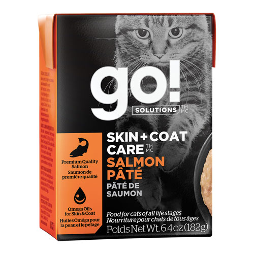 Go! Skin + Coat Salmon Pate | Cat (6.4oz)