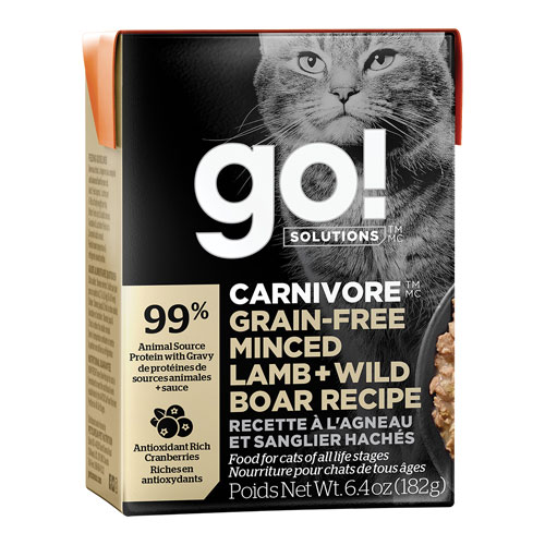 Go! Carnivore Minced Lamb &amp; Boar | Cat (6.4oz)
