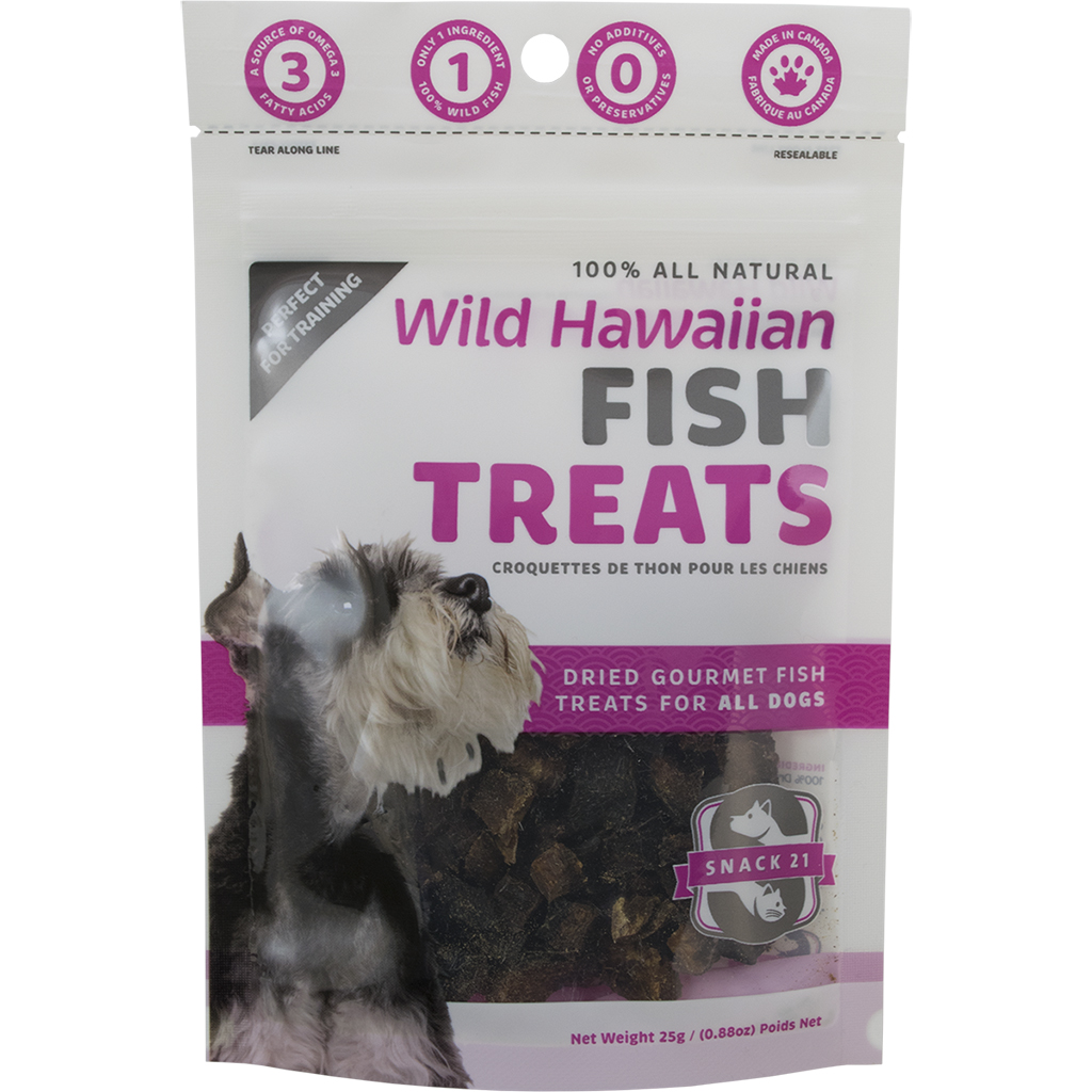 Snack 21 Wild Hawaiian Fish Treats | Dogs (25g)