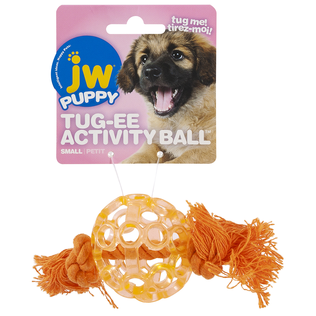 JW Puppy Tug-ee Activity Ball