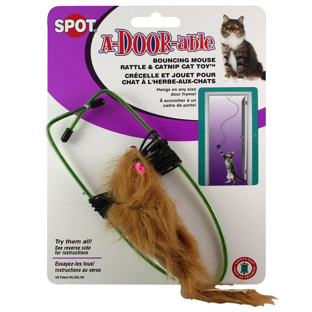 Spot A-Door-Able Bouncing Mouse | Cat
