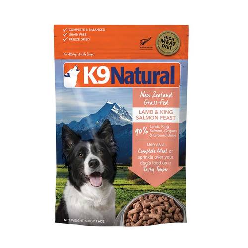 K9 Natural Freeze Dried Lamb &amp; King Salmon Feast | Dog (500g)