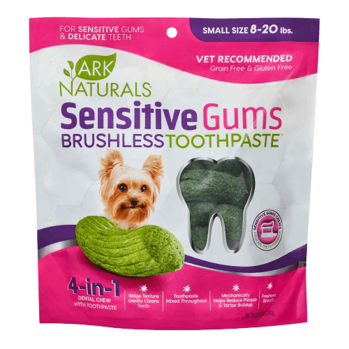 Ark Naturals Brushless Toothpaste Dental Chews | Sensitive Gums